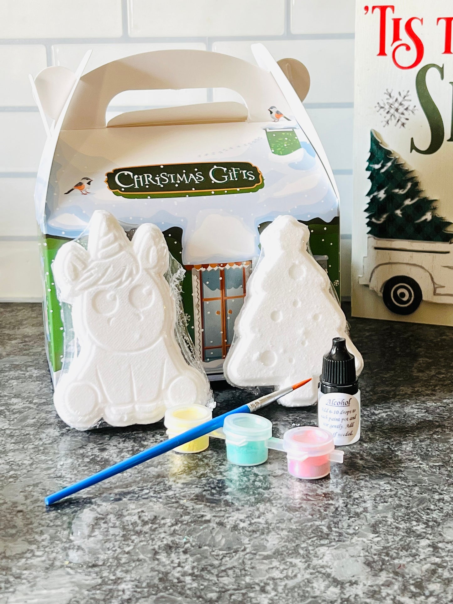 Paint Your Own Bath Bomb Kit – Always Rich Creations