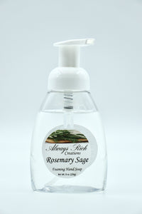 Rosemary Sage Foaming Hand Soap - Always Rich Creations