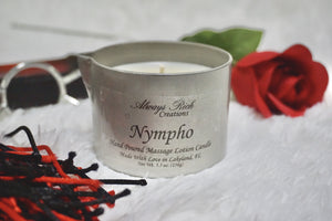 Nympho massage candle - Always Rich Creations